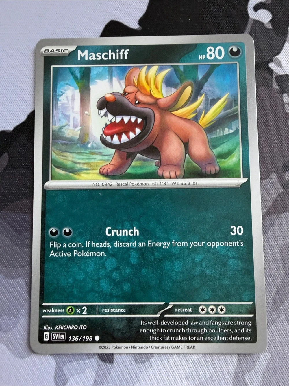 Maschiff & Mabosstiff Collection Lot | 5 Pokémon Cards | ✨5/$25✨